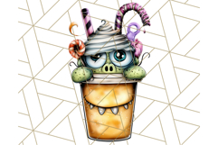 Summerween Tropical Treats Clipart PNG, Halloween Desserts Product Image 4