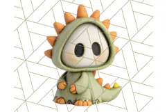 Cute Halloween Ghost Clipart Costume PNG, Halloween Png Product Image 4