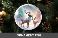 3D christmas ornament - reindeers Product Image 1