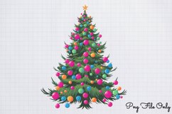 Pastel Christmas Sublimation Clipart PNG Product Image 1
