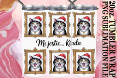 ENCHANTING DREAMS 20oz TUMBLER WRAP, Funny Cat Product Image 1