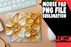 UNIQUE DESK MAT PLAYFUL MAGIC, 3D Flower Product Image 1
