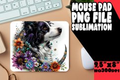 Artistic Pooch Parade: Watercolor Mouse Pads Product Image 1