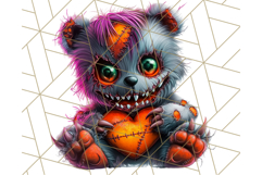 Spooky Cute Monster PNG Clipart, Adorable Halloween Monsters Product Image 4