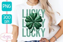 St. Patrick's day PNG sublimation | Lucky shirt PNG Product Image 4