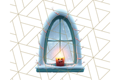 Holiday Yeti Village PNG Clipart, Cute Winter Clip Art Product Image 4