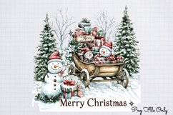White Rustic Christmas Clipart PNG Product Image 1