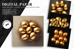 Easter Egg Blank Background Backdrop Wallpaper Wall Art_52 Product Image 1