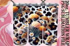 SUNSHINE JOY 20oz TUMBLER WRAP, Leopard Prints Product Image 1