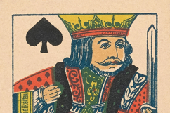 1800s Playing Card Deck Complete 52 Cards with Back Product Image 6