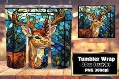 20oz Festive Glass Tumbler Design Product Image 1