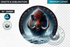 Viking Mythology Giant Clipart. Norse Jotun, celtic clipart Product Image 1