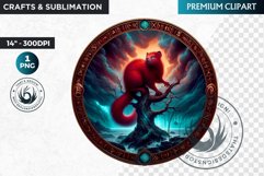 Viking Mythology Giant Clipart. Norse Jotun, celtic clipart Product Image 1