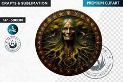 Viking Mythology Giant Clipart. Norse Jotun, celtic clipart Product Image 1