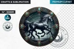 Viking Mythology Giant Clipart. Norse Jotun, celtic clipart Product Image 1