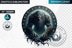 Troll Viking Mythology Giant Clipart. Norse Jotun, celtic Product Image 1