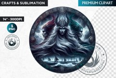 Viking Mythology Giant Clipart. Norse Jotun, celtic clipart Product Image 1