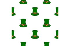 Irish holiday St Patrick day, seamless headdress hats Product Image 3