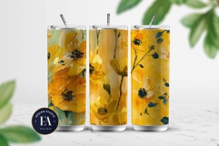 Acrylic floral pattern | Abstract floral pattern Product Image 2