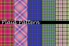 Plaid Pattern Digital Paper Bundle Product Image 1