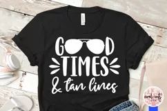 Good times and tan lines - Summer SVG EPS DXF PNG Cut File Product Image 3