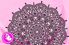 Mandala svg Indian Yoga Lotus flower Meditation art T shirt Product Image 1