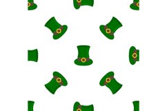 Irish holiday St Patrick day, seamless headdress hats Product Image 4