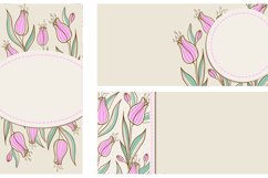 Floral Backgrounds with Tulips Product Image 3
