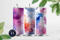 Marble Alcohol Ink Seamless Emerald Texture Digital Paper Product Image 2