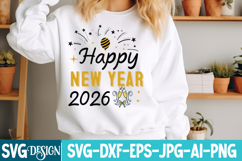 New Year 2026 SVG Bundle,New year svg bundle,Happy New Year Product Image 3