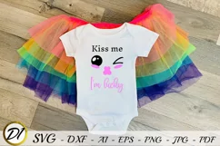 Baby svg. Valentines day svg. Cute smile. Funny svg Product Image 1