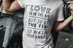 Love Is In The Air SVG | Wash Your Hands Cut File Product Image 4