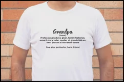 Funny definitions | Grandma, grandpa, fauntie and funcle SVG Product Image 4