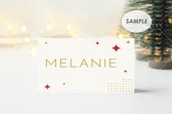 Christmas Place Card Mockup / 3.5&quot;x2&quot; Card Product Image 2