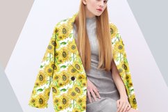 6 seamless patterns with hand drawn watercolor illustrations Product Image 3