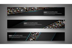 Set banner background for your design. vector graphic design Product Image 1