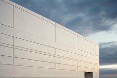 Commercial wall Fascia Logo Signage Mockup Product Image 1