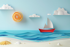 Paper Art Background Wallpaper Product Image 1