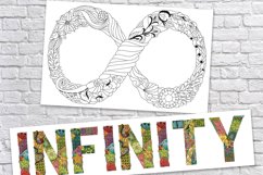 Zentangle sign INFINITY Product Image 4