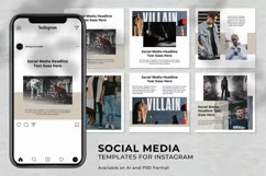 Fashion Street wear Instagram Social Media Template Product Image 1