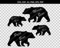 Mama Bear SVG, Little SVG, Mama Bear svg, Mama Cut Files Product Image 6