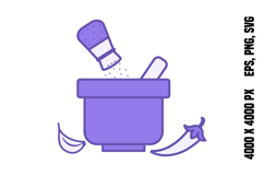 Colored Seasoning Icon Product Image 1