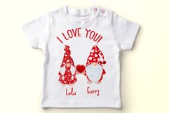 Valentine Gnomes clipart Love clipart Cute Characters Product Image 4