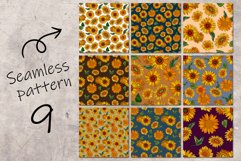 Sunflowers Digital Papers Product Image 2