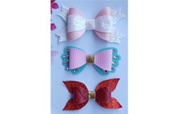 U Style Three 3 Style Hair Bow Template Bundle Product Image 3