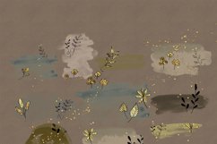 Watercolor Shapes Botanical Overlays Product Image 4