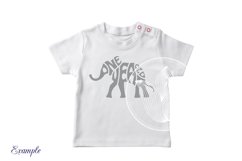 Baby Elephant One Year Old SVG cut file Product Image 3
