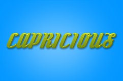 Capricious Editable Photoshop Text Style Effect Product Image 1