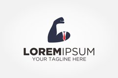 Strong Businessman Logo Product Image 1