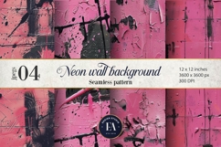 Pink Peeling Paint Texture | Distressed Wall Background Product Image 1